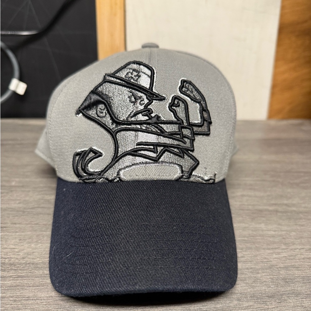 Top of the World Gray and Black Hat